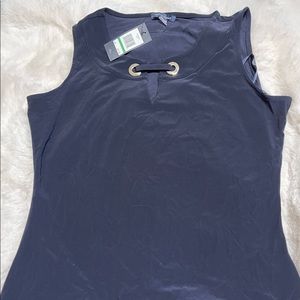 Tommy Hilfiger - Dark Blue sleeveless top - Large